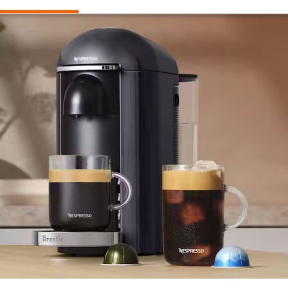 Breville Nespresso Vertuo Plus Espresso & Coffee Machine Black
New in Box - Picture 3 of 12